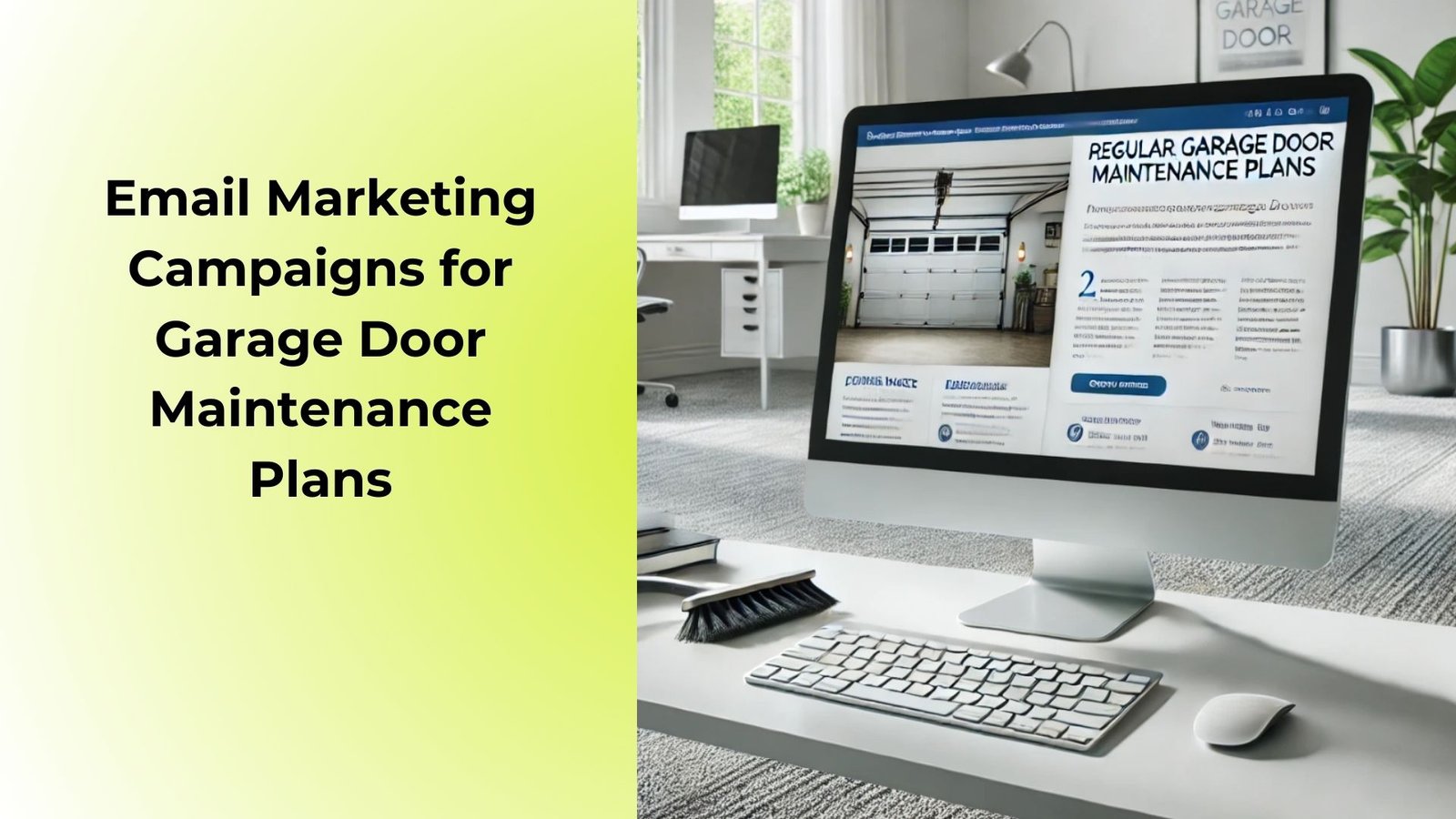 Email Marketing Campaigns for Garage Door Maintenance Plans