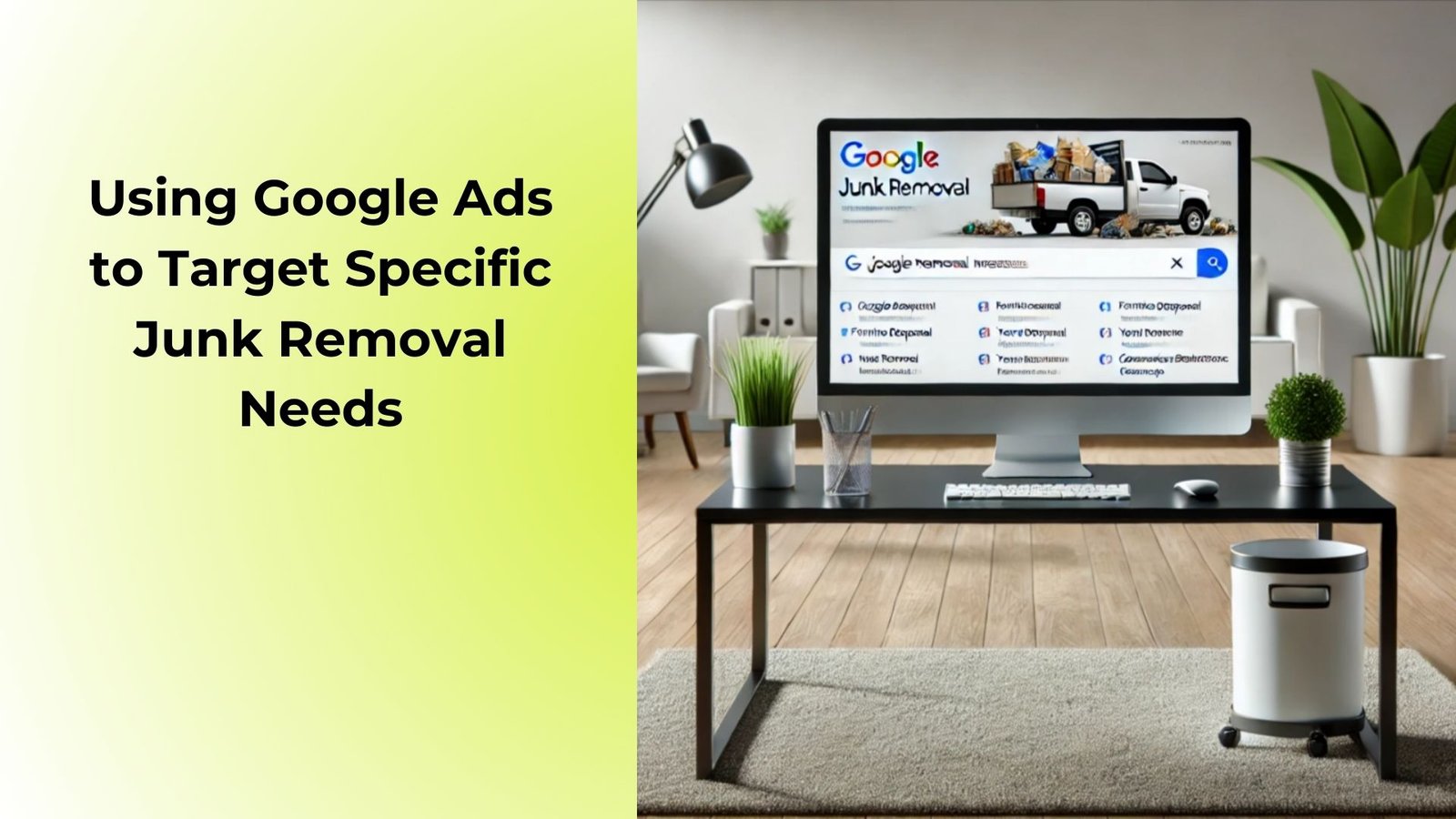Using Google Ads to Target Specific Junk Removal Needs