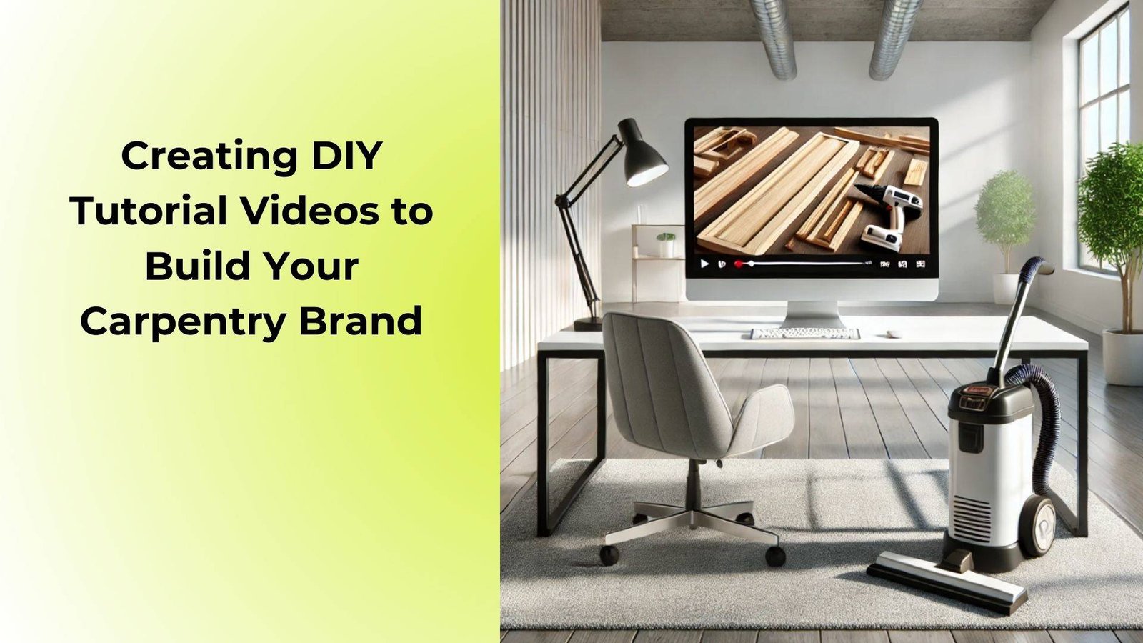 Creating DIY Tutorial Videos to Build Your Carpentry Brand