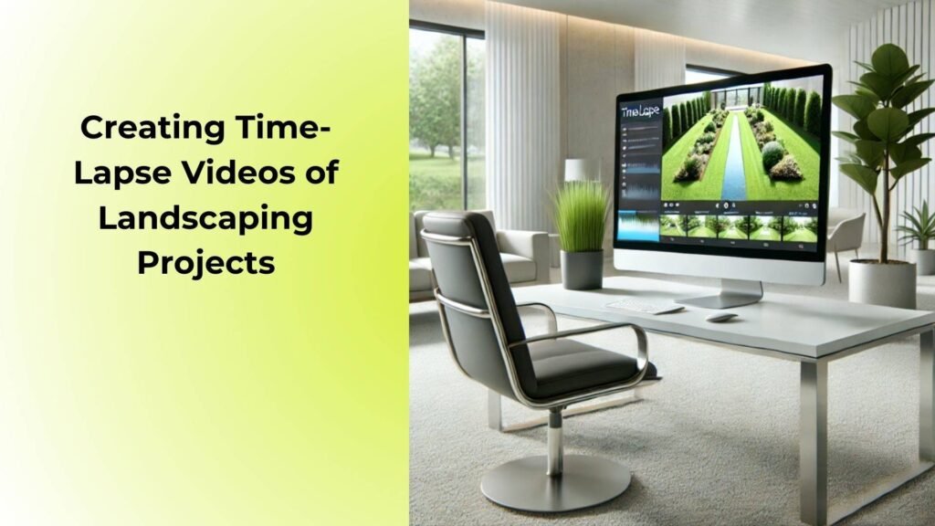 Creating Time Lapse Videos of Landscaping Projects