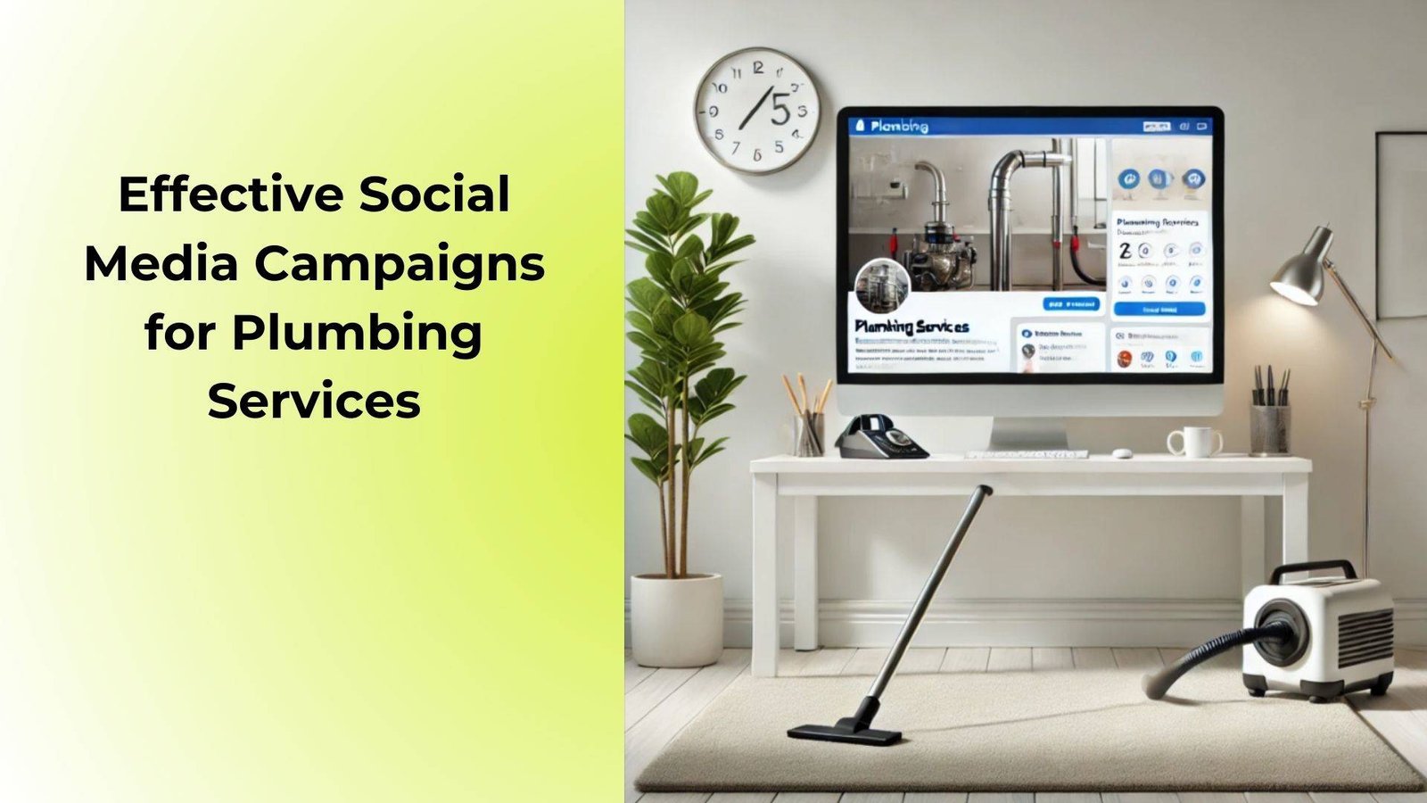 Effective Social Media Campaigns for Plumbing Services