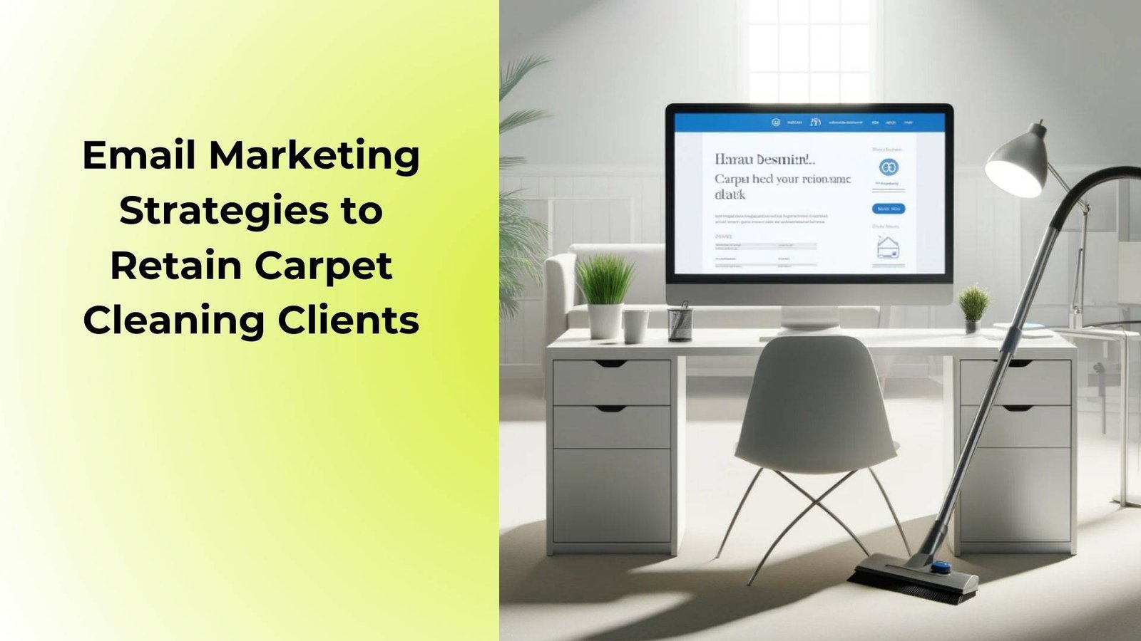Email Marketing Strategies to Retain Carpet Cleaning Clients