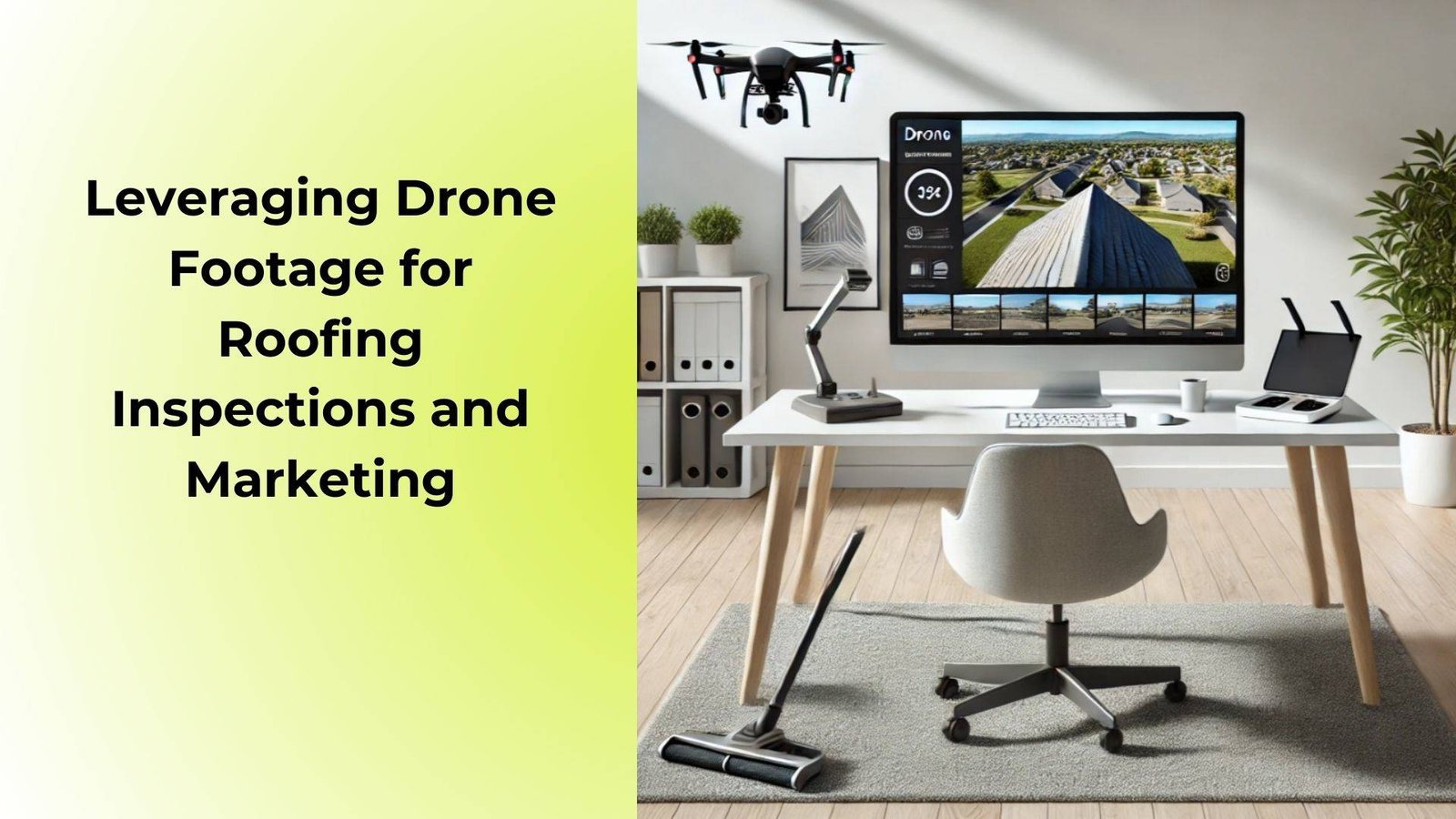 Leveraging Drone Footage for Roofing Inspections and Marketing