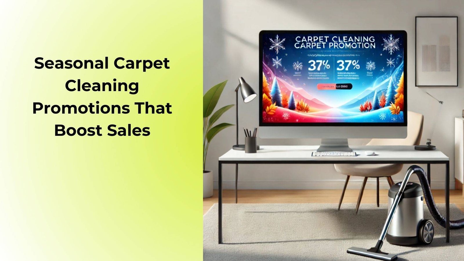 Seasonal Carpet Cleaning Promotions That Boost Sales
