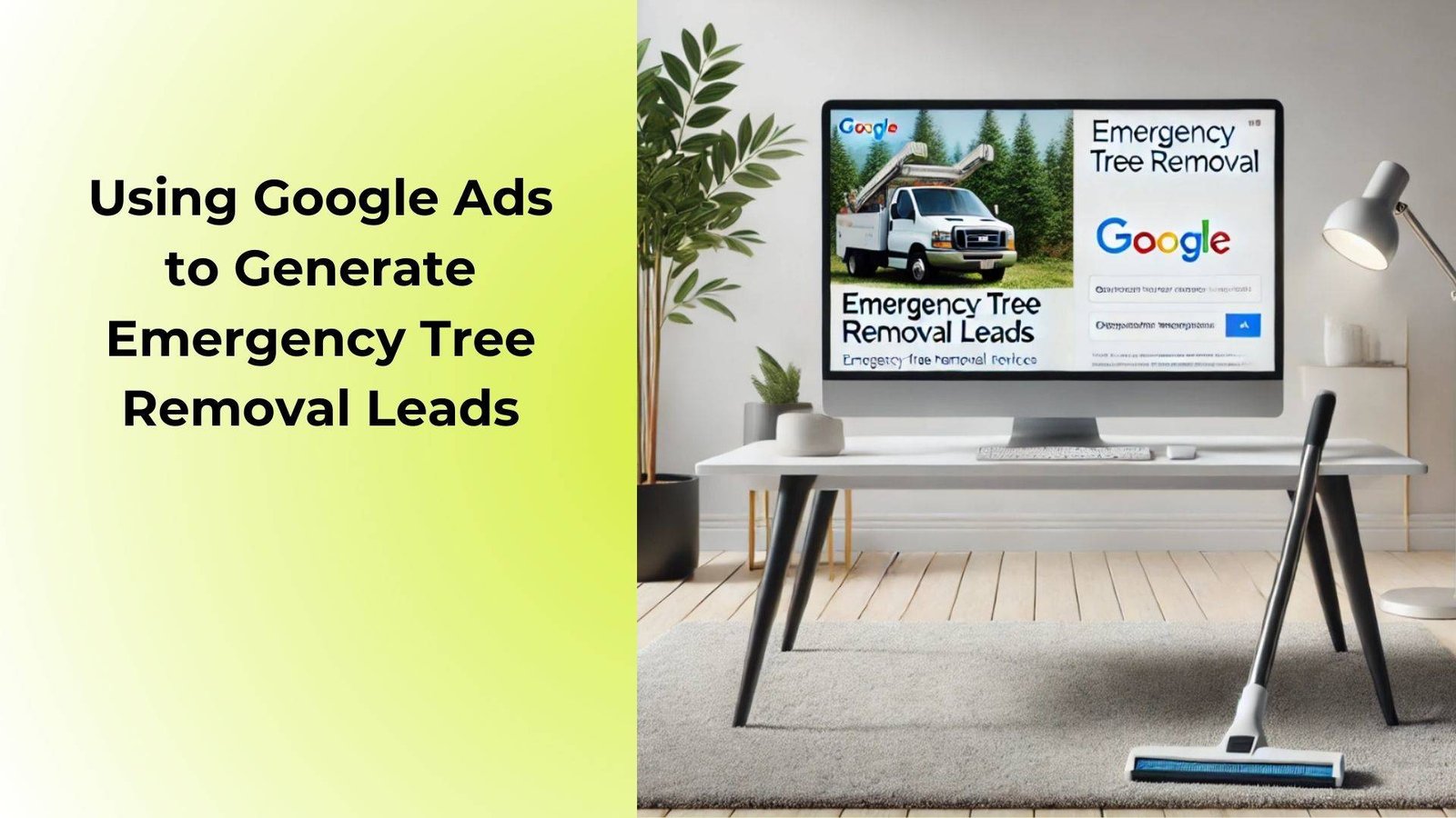 Using Google Ads to Generate Emergency Tree Removal Leads