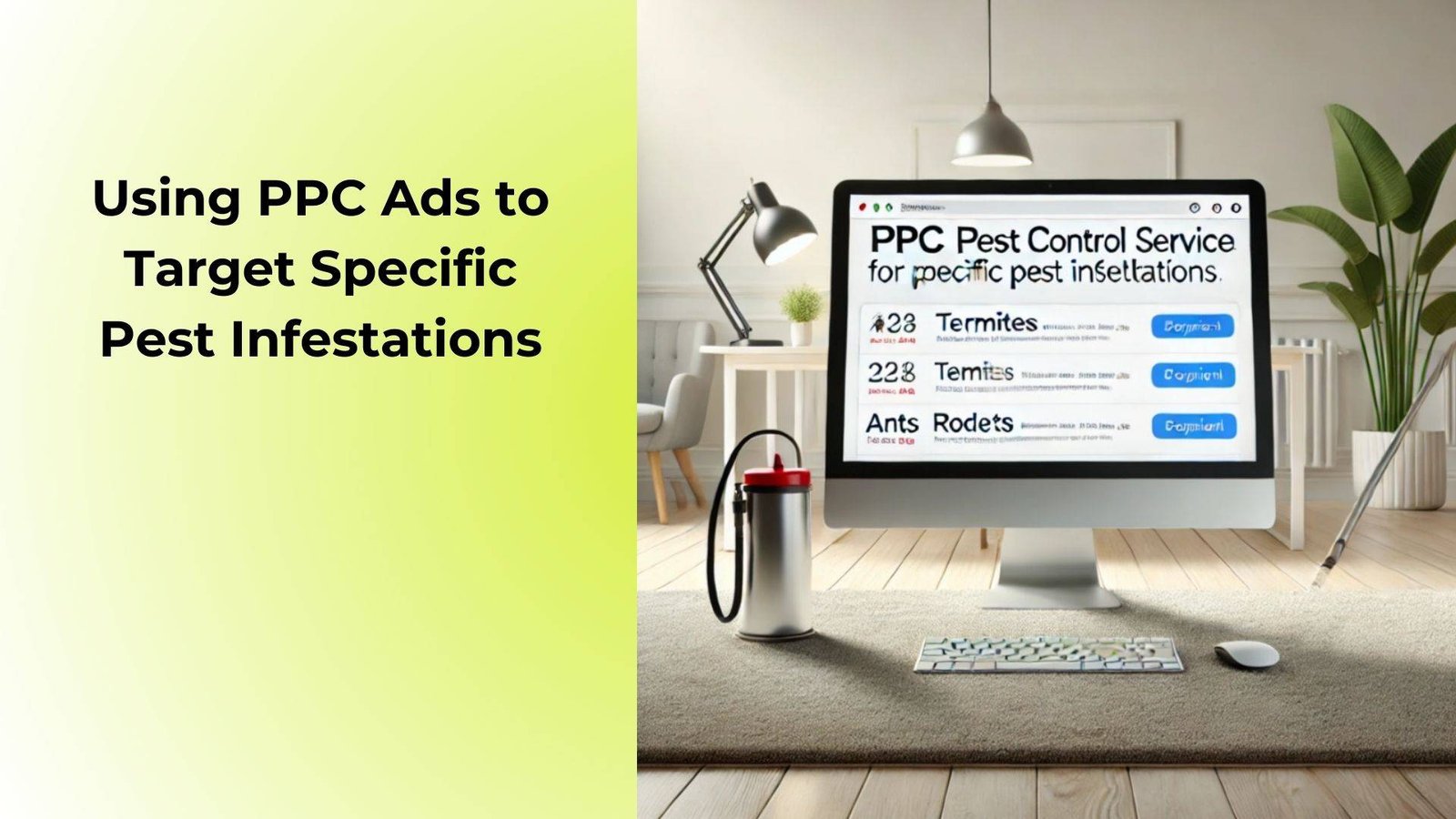 Using PPC Ads to Target Specific Pest Infestations